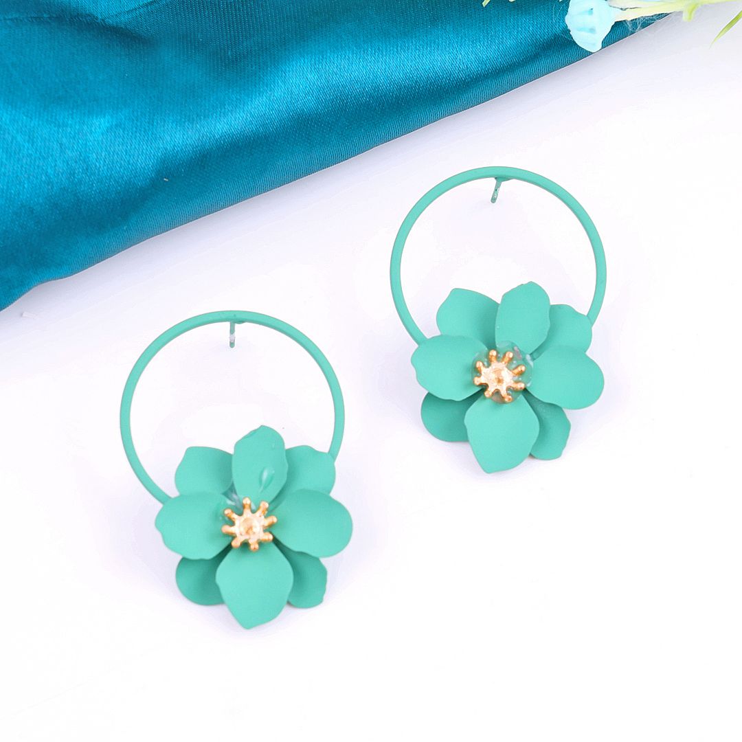 Color pop Flower Earring