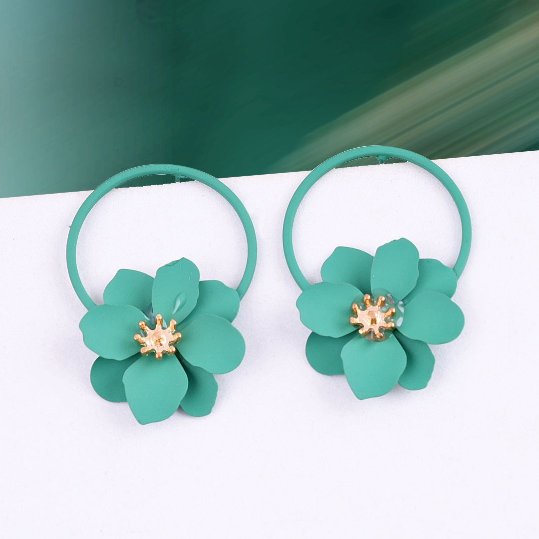 Color pop Flower Earring