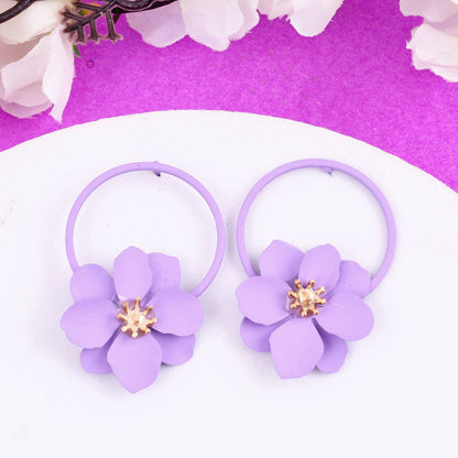 Color pop Flower Earring