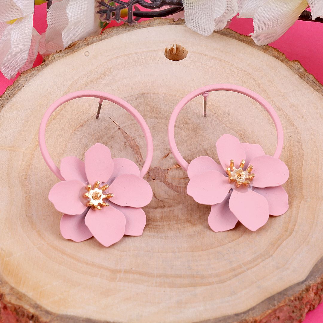 Color pop Flower Earring