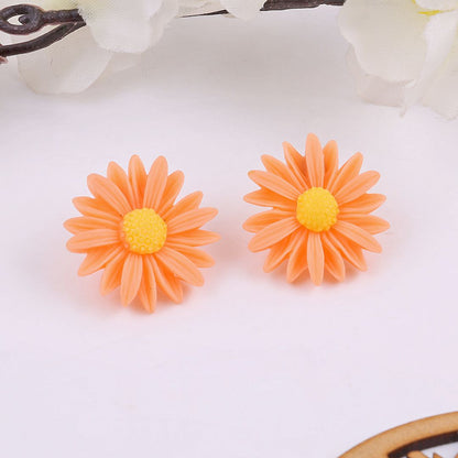 Color pop Flower Earring