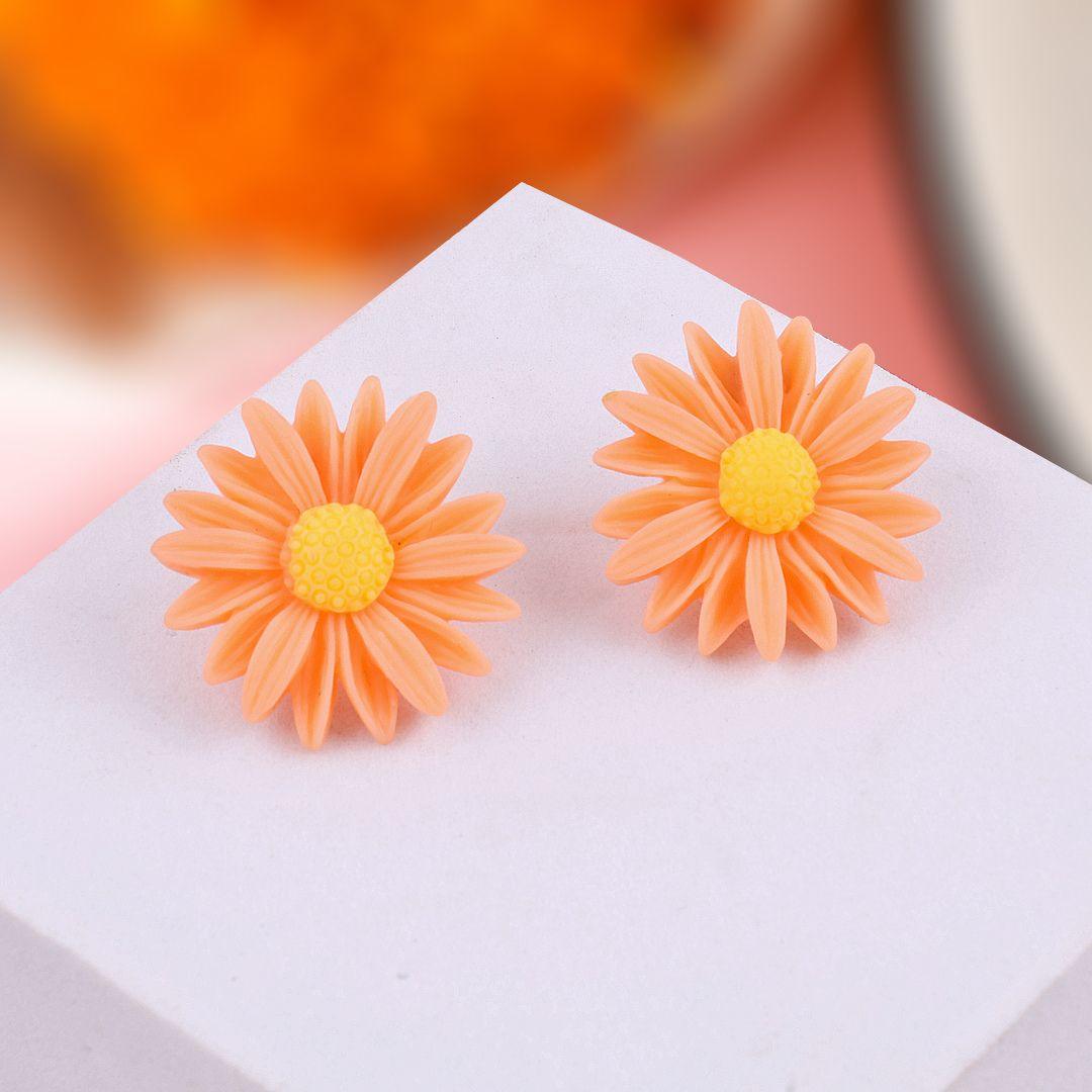 Color pop Flower Earring