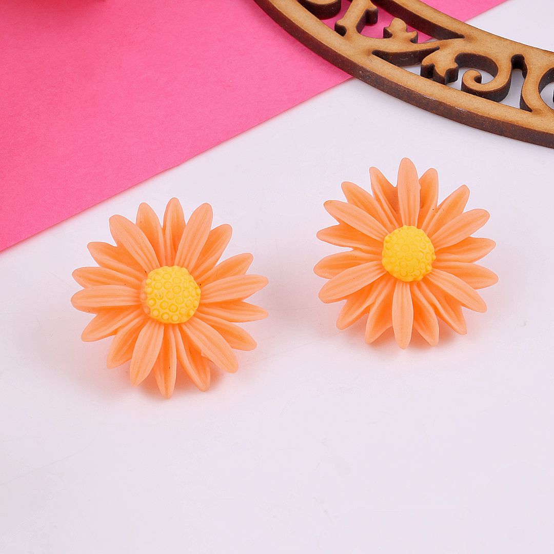 Color pop Flower Earring