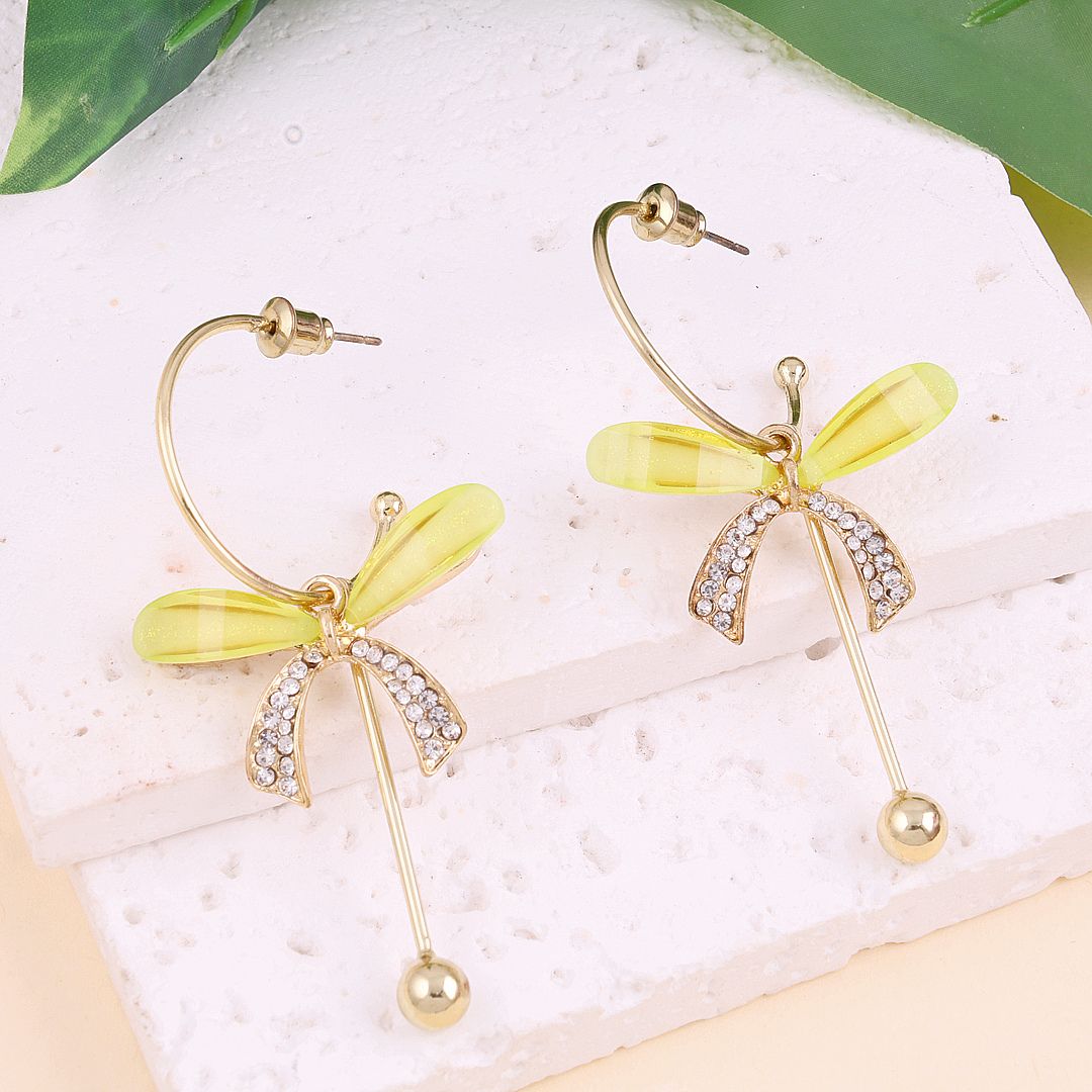 Bling Blogger Bow Earrings