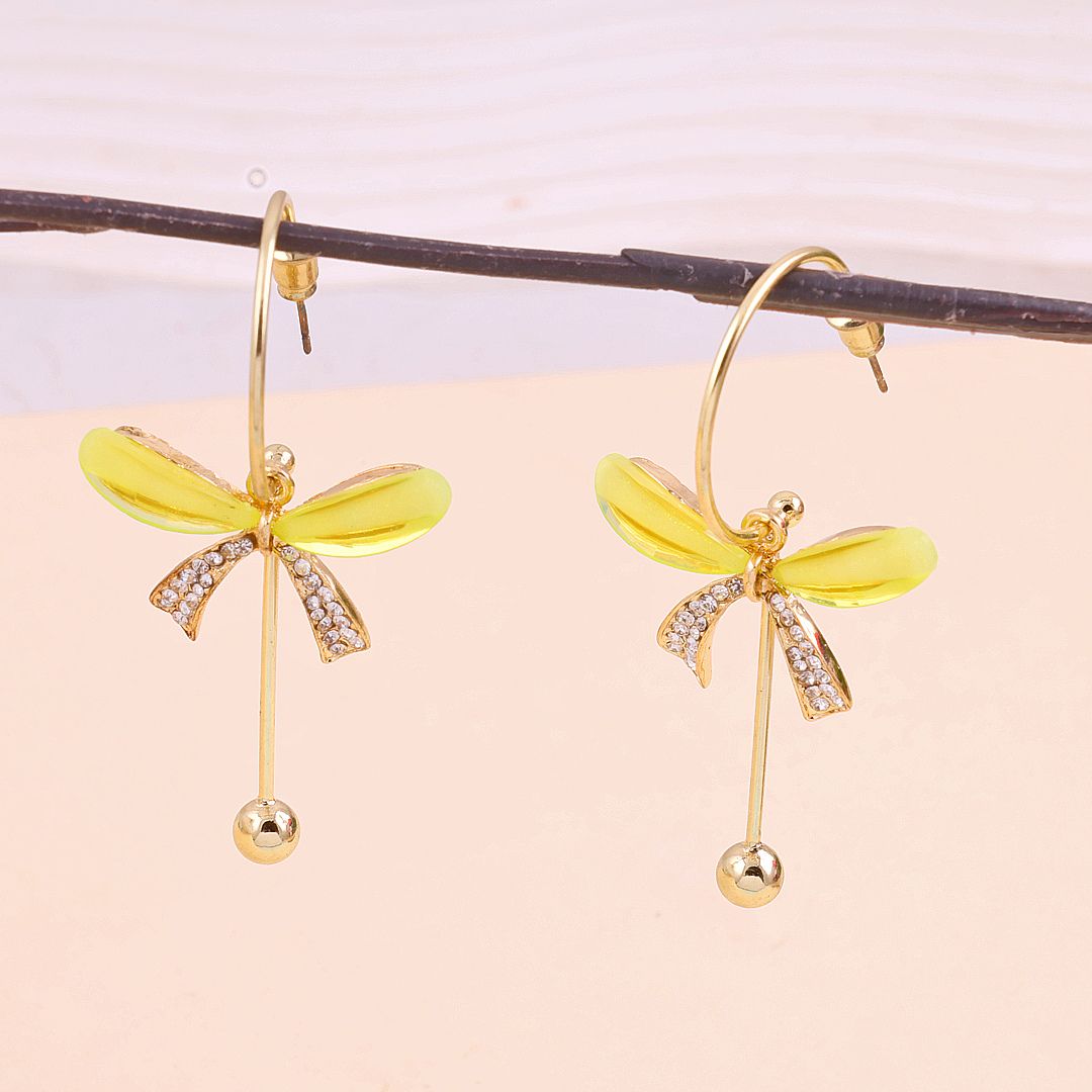 Bling Blogger Bow Earrings