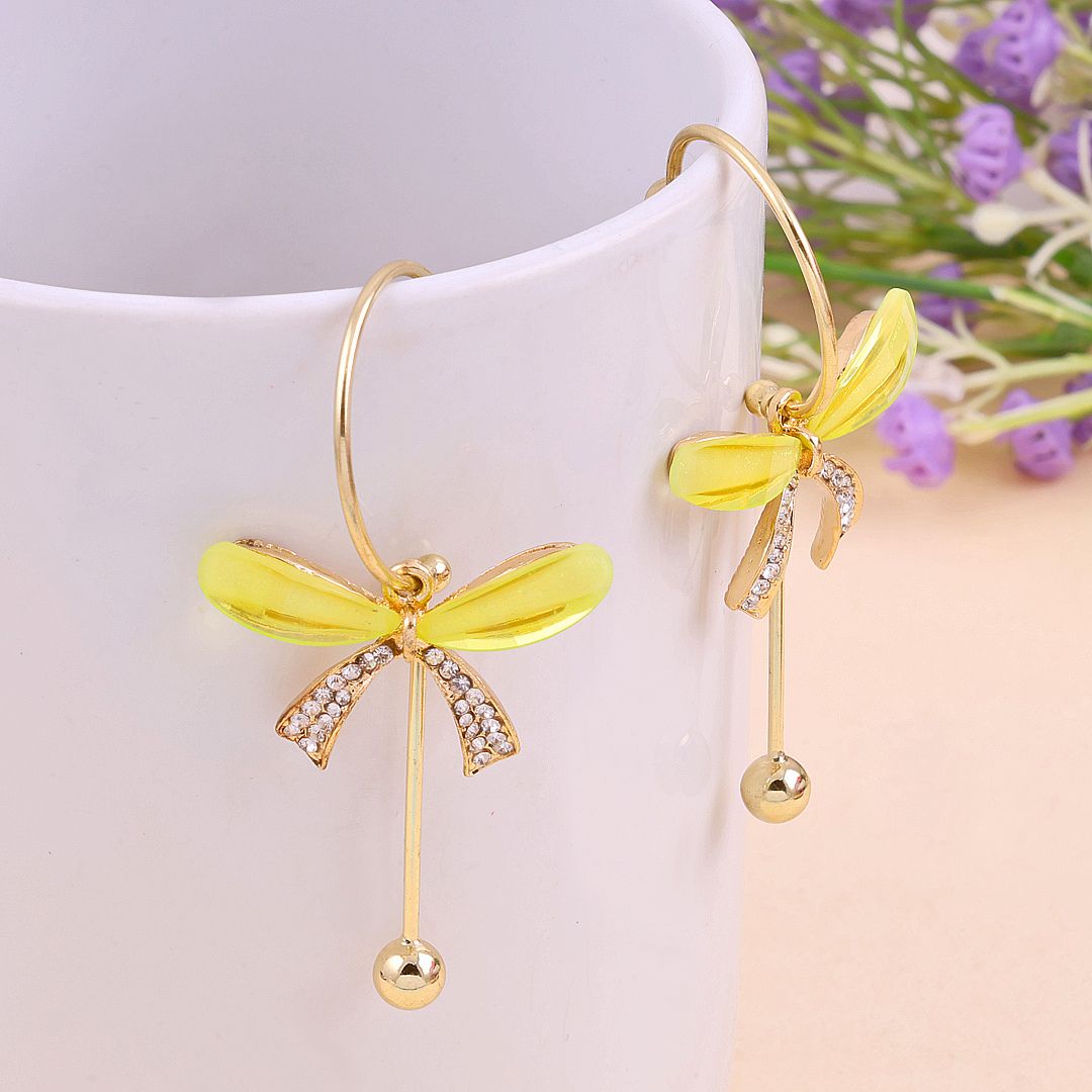 Bling Blogger Bow Earrings