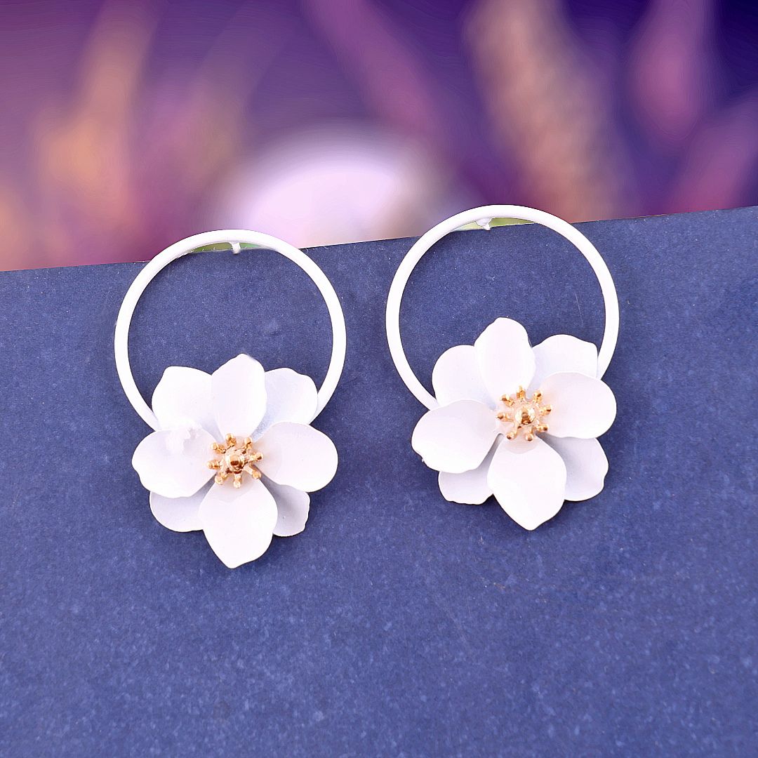 As Preety As Flower Earrings