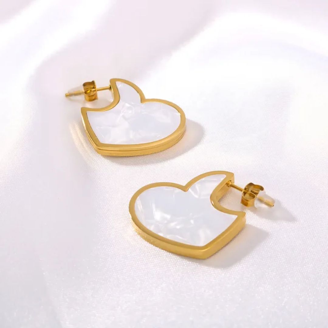 Blind Date Heart Earrings