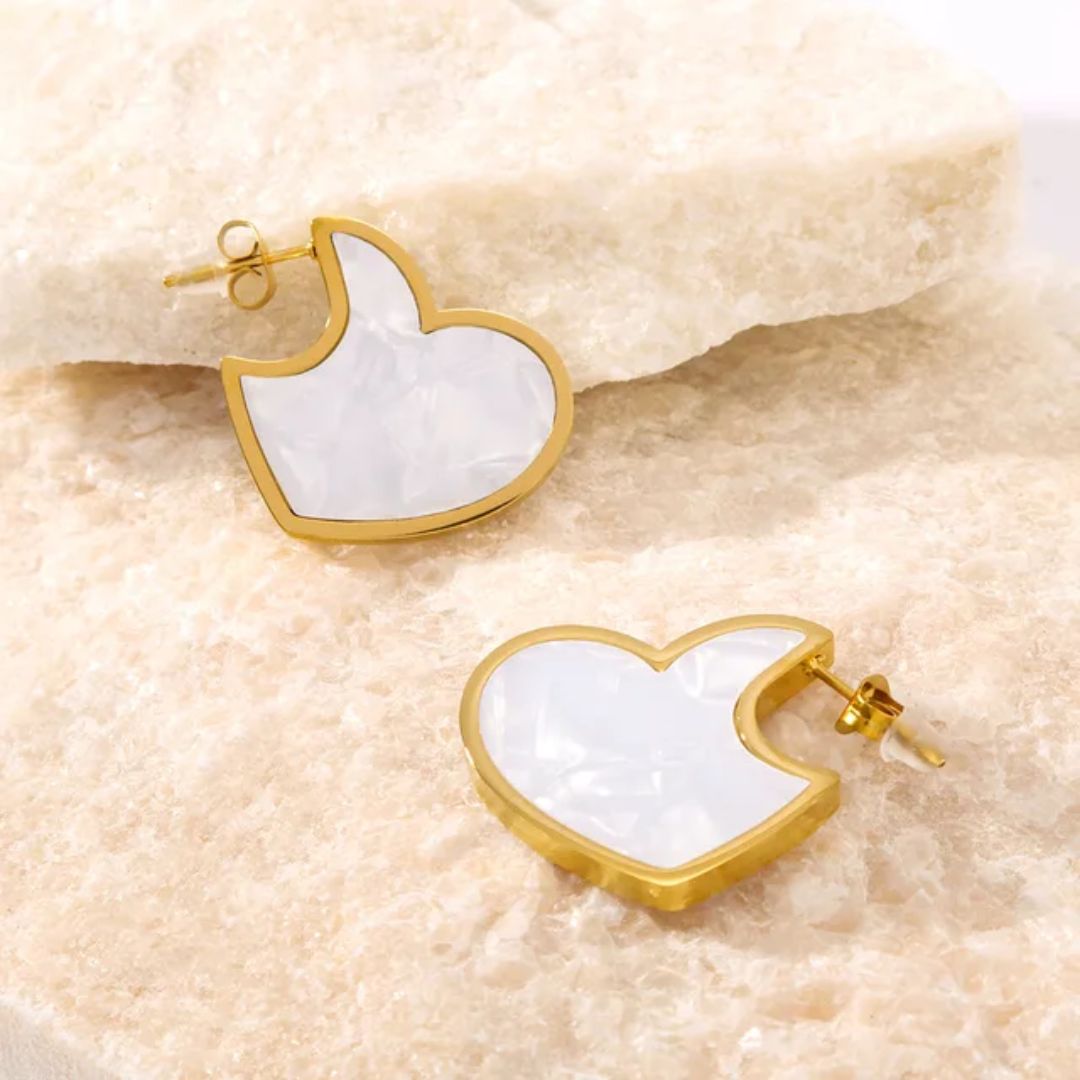 Blind Date Heart Earrings