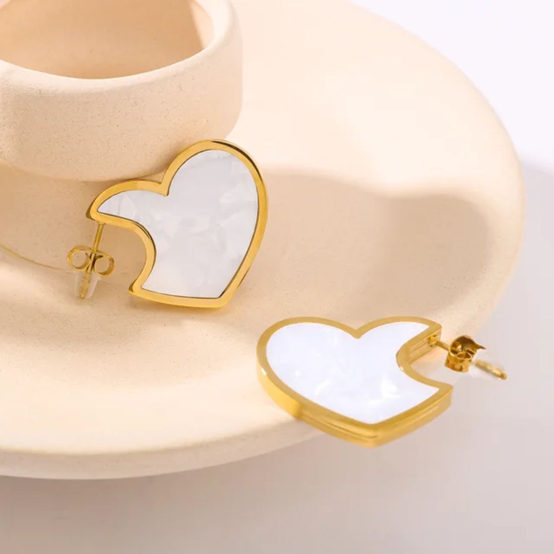 Blind Date Heart Earrings