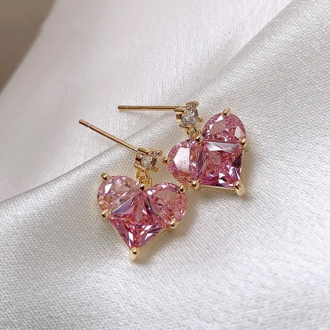 Pinky Promise Heart  Earrings