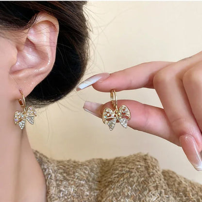 Bling Blogger Bow Earrings