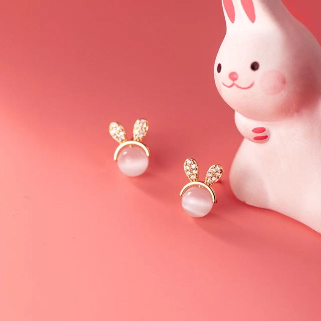 Beach Bunny Stud Earrings