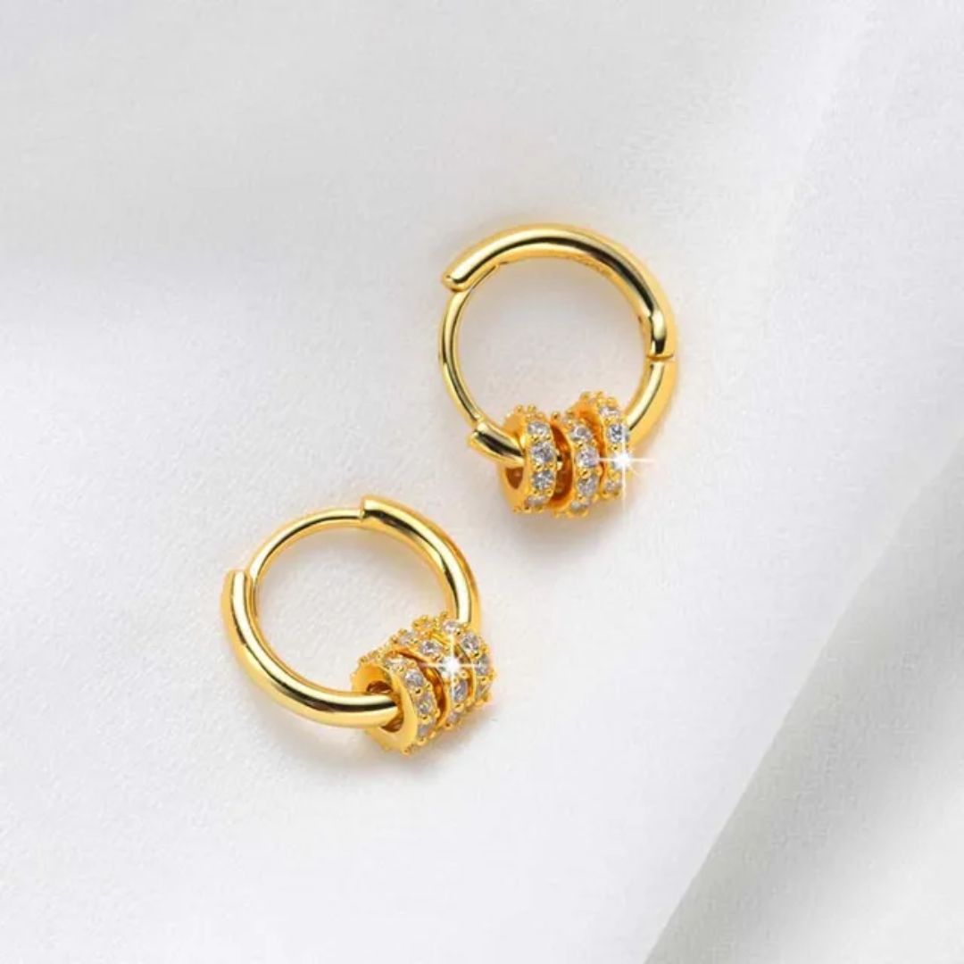 Bling Blogger Hoops Earrings