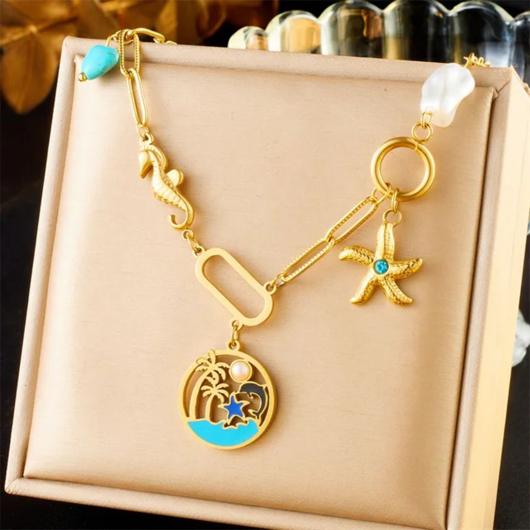 Vacay Vibe Charm Necklace