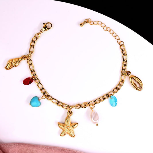 Multicolor Charm Bracelet