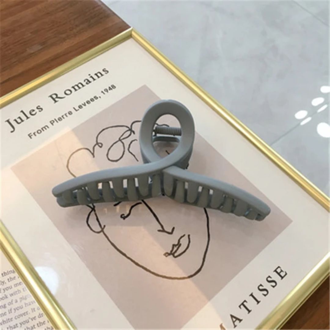 Classy matte hair claw (pack of 1)