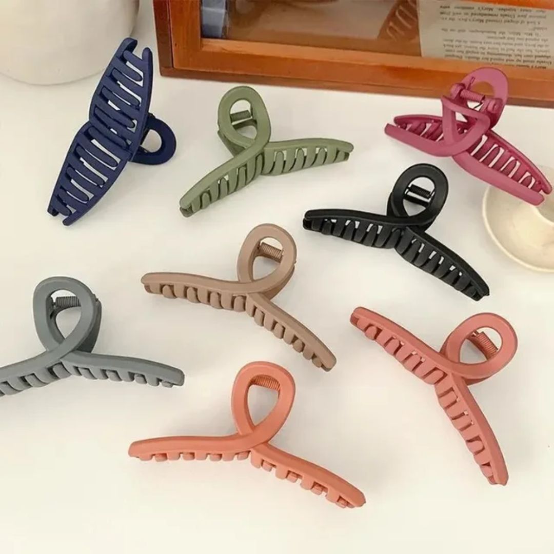 Classy matte hair claw (pack of 1)