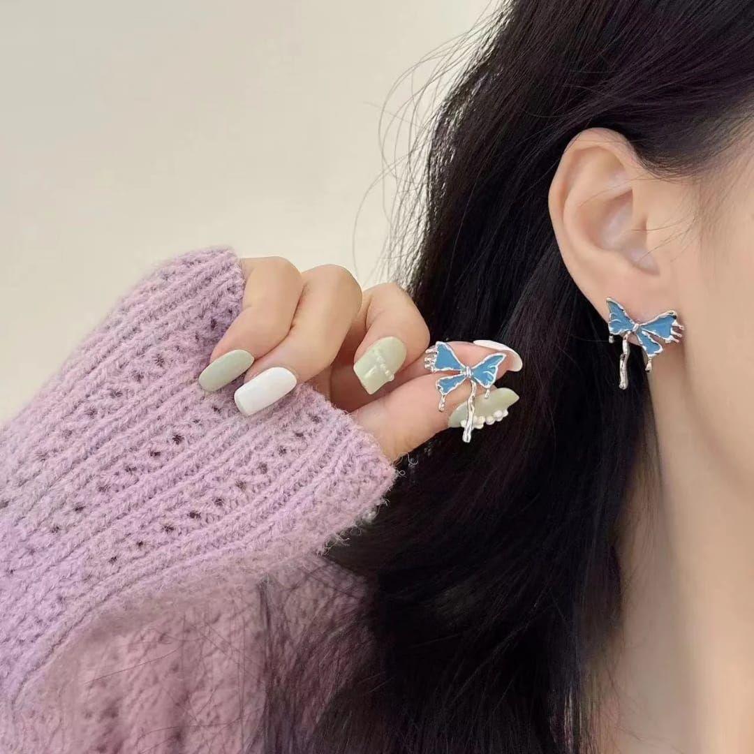 Butterfly Stud Earring