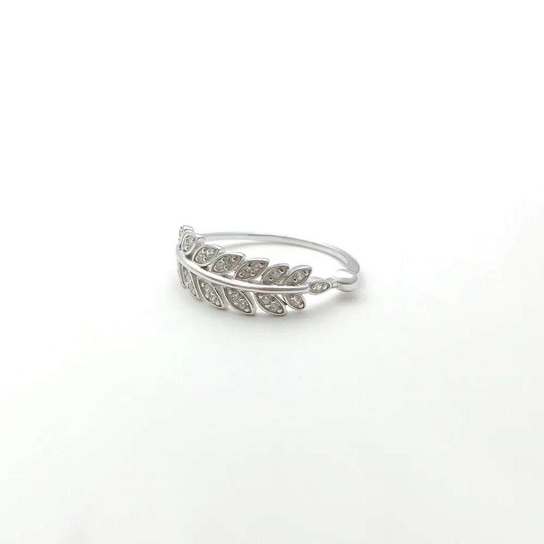 Gilded Leaf Ring