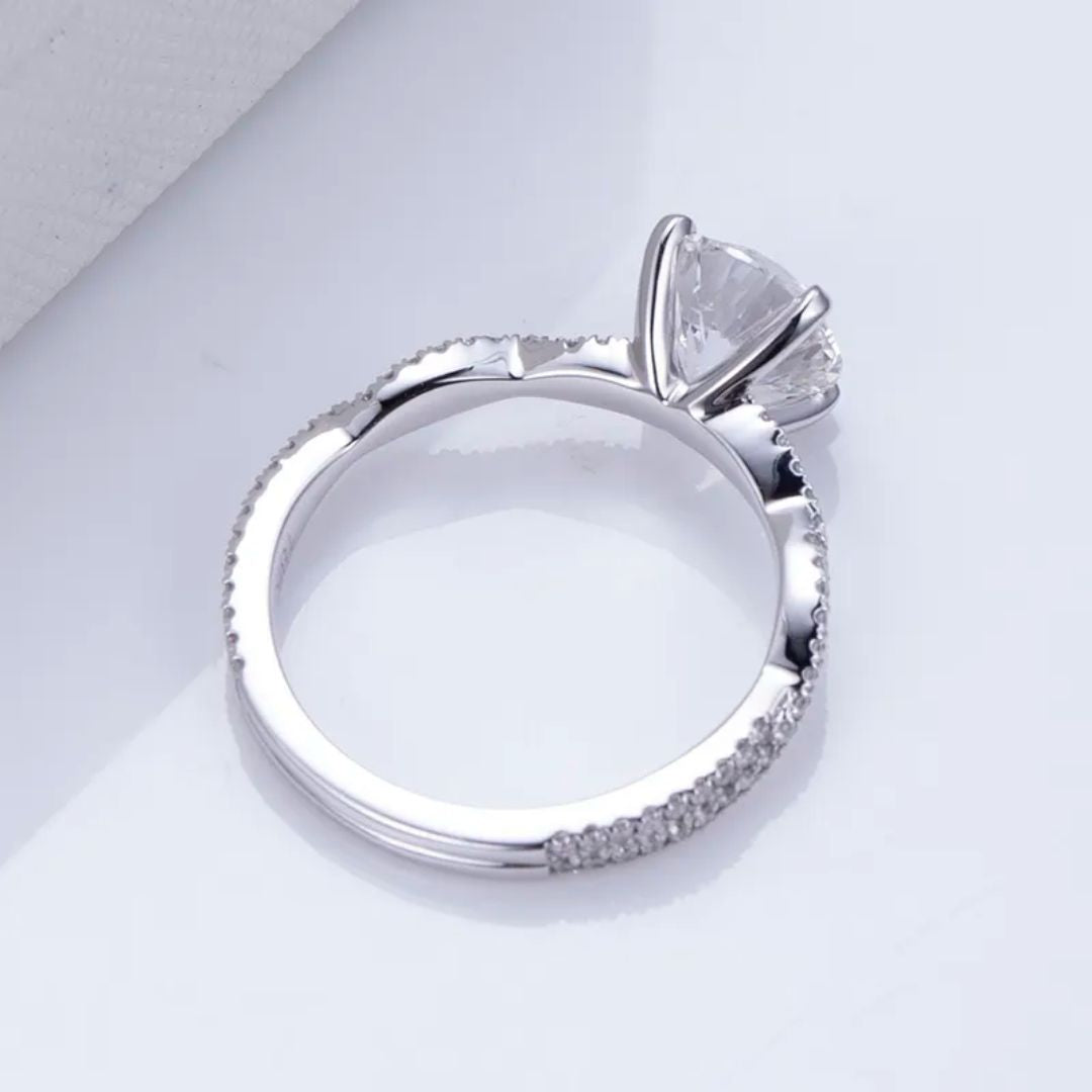 Bling Blogger Silver Stone Ring