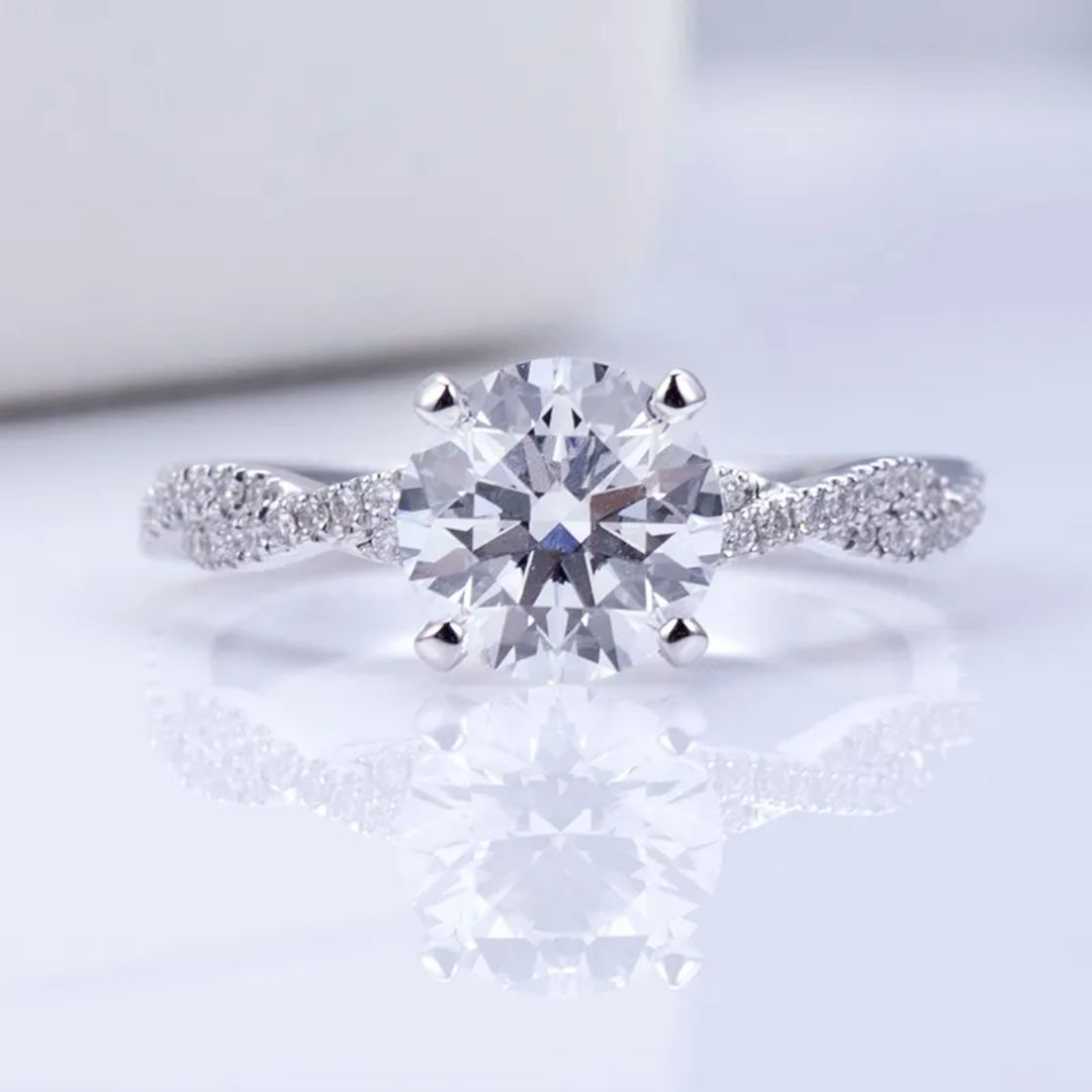 Bling Blogger Silver Stone Ring