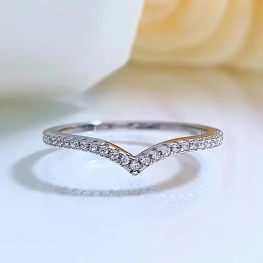 Silver Serenity Ring