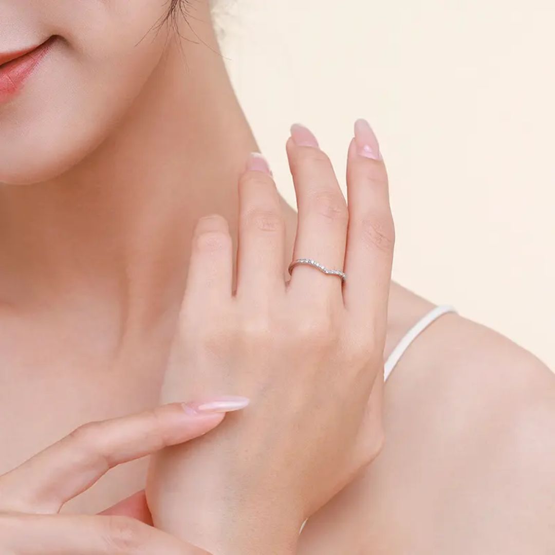 Silver Serenity Ring