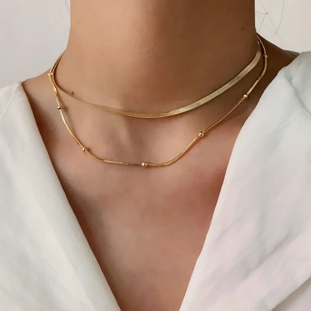 Twilight Gleam Layers Neckpiece check