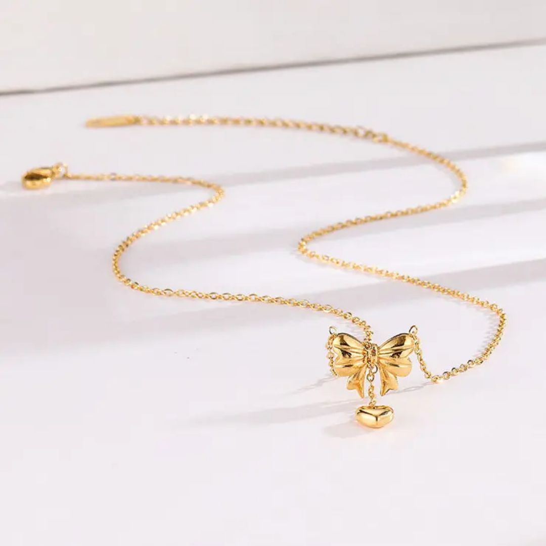 Sweetheart Bow Necklace
