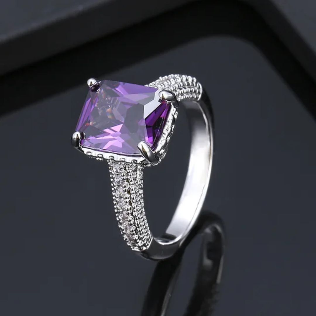 Lunar Lavender Ring
