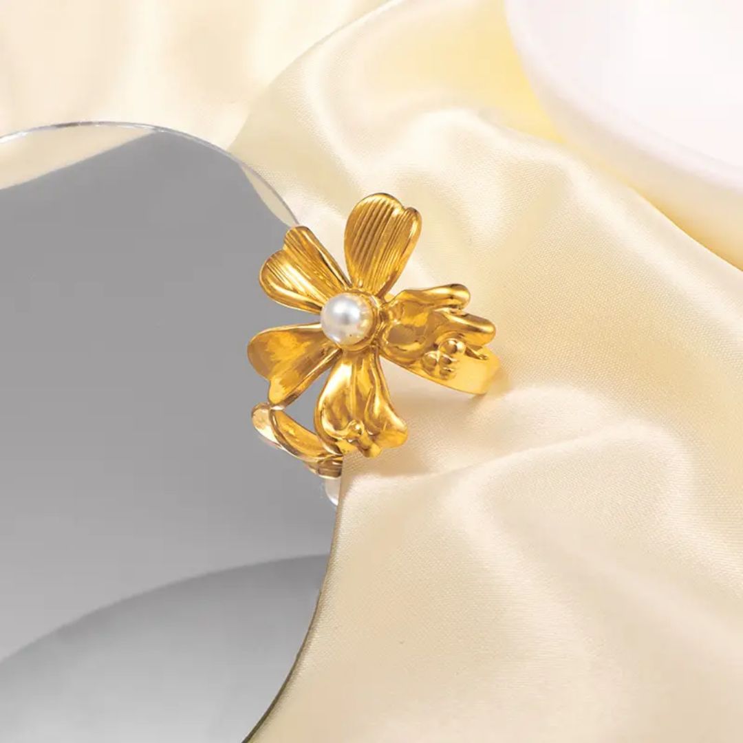 Pearl Blossom Ring