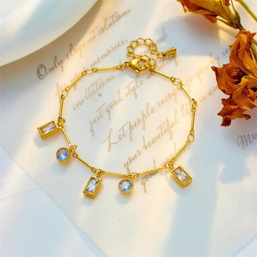 Elegant Gemstone Bracelet