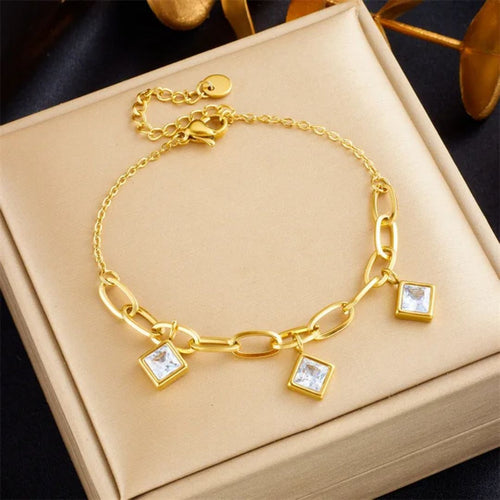 Dazzling Gemstone Bracelet