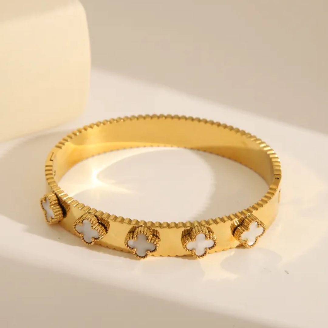 Golden Camellia Bracelet