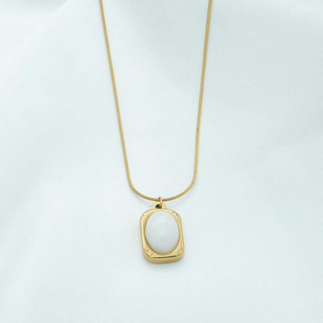 Minimalist Gemstone Necklace