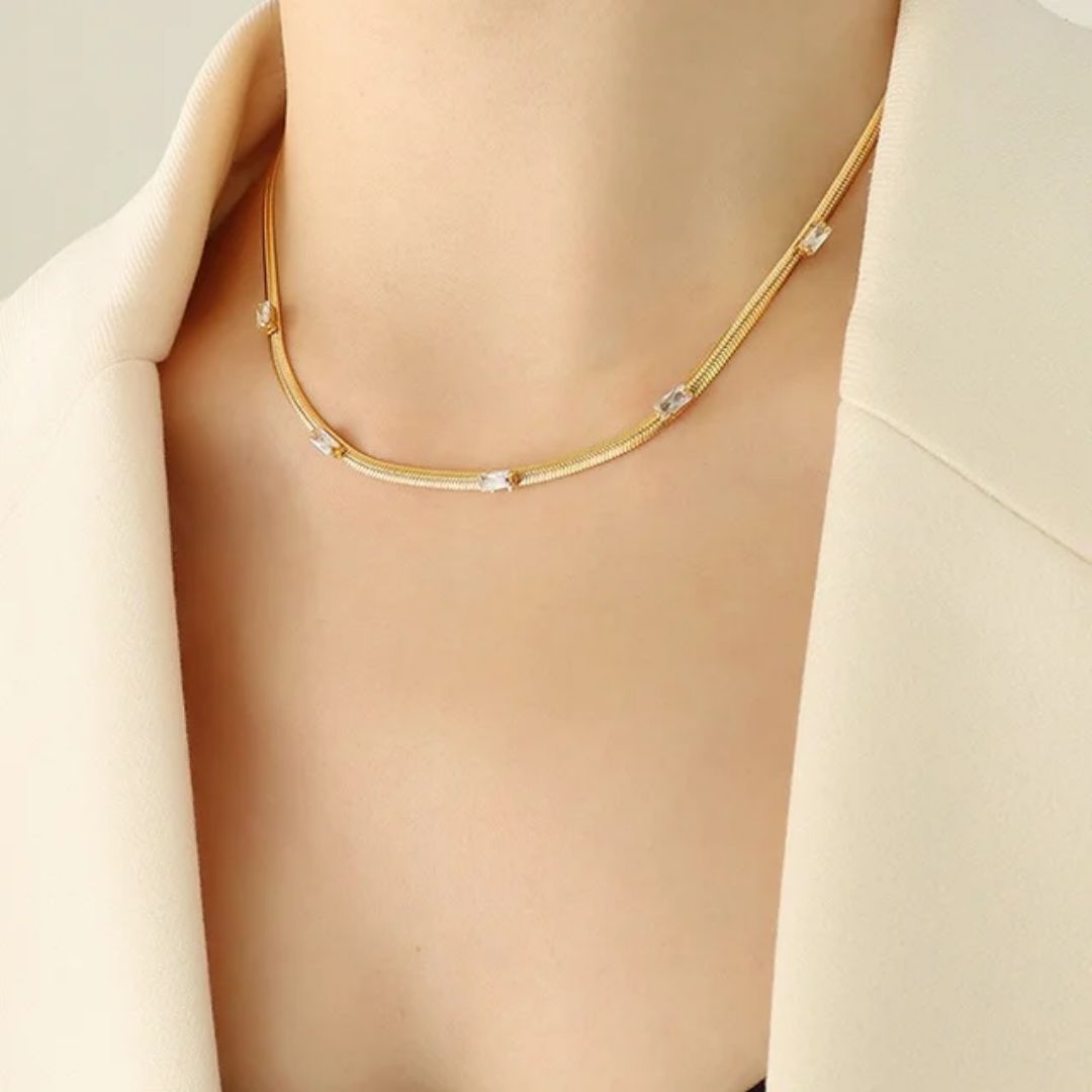 Shimmering Chain Necklace
