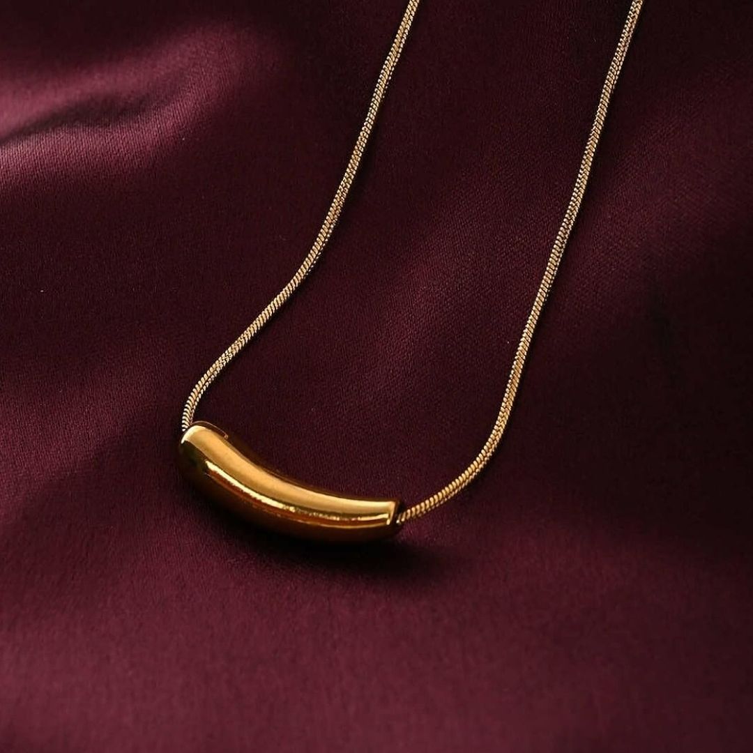 Gleaming Segment Necklace
