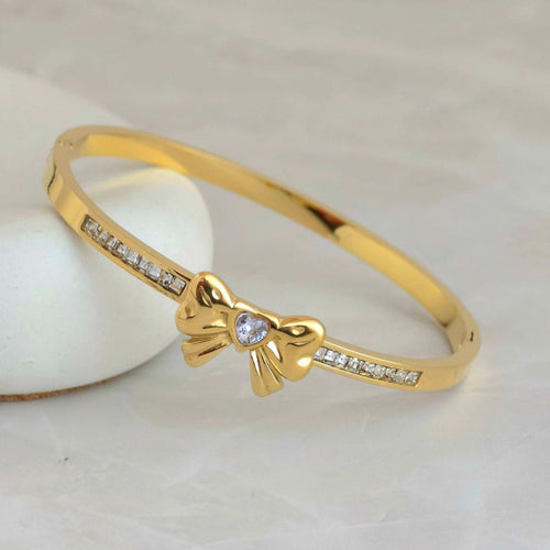 Elegant Bow Cuff Bracelet