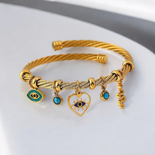 Mystic Eye Charm Bracelet