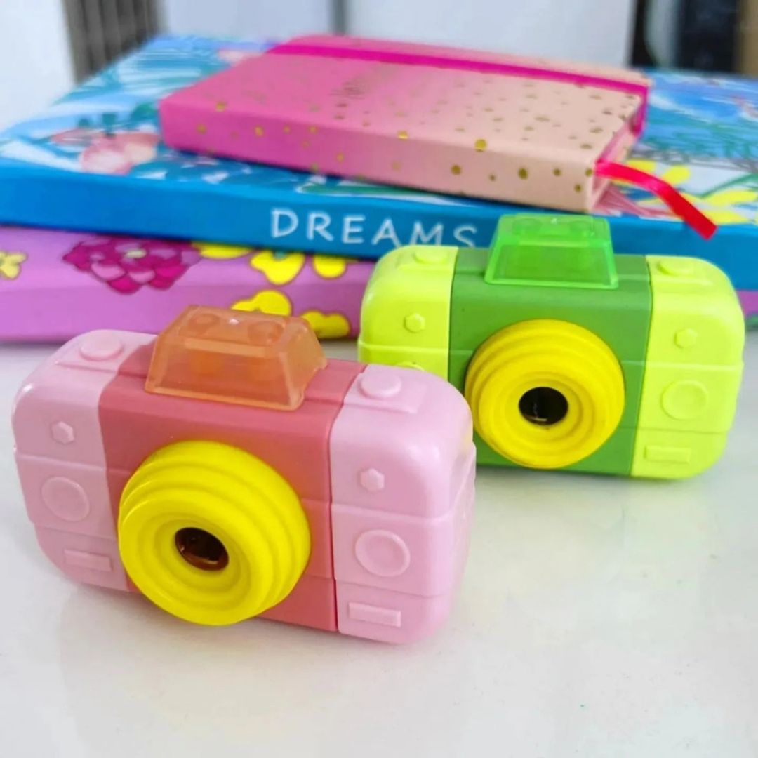 Camera Eraser Sharpener
