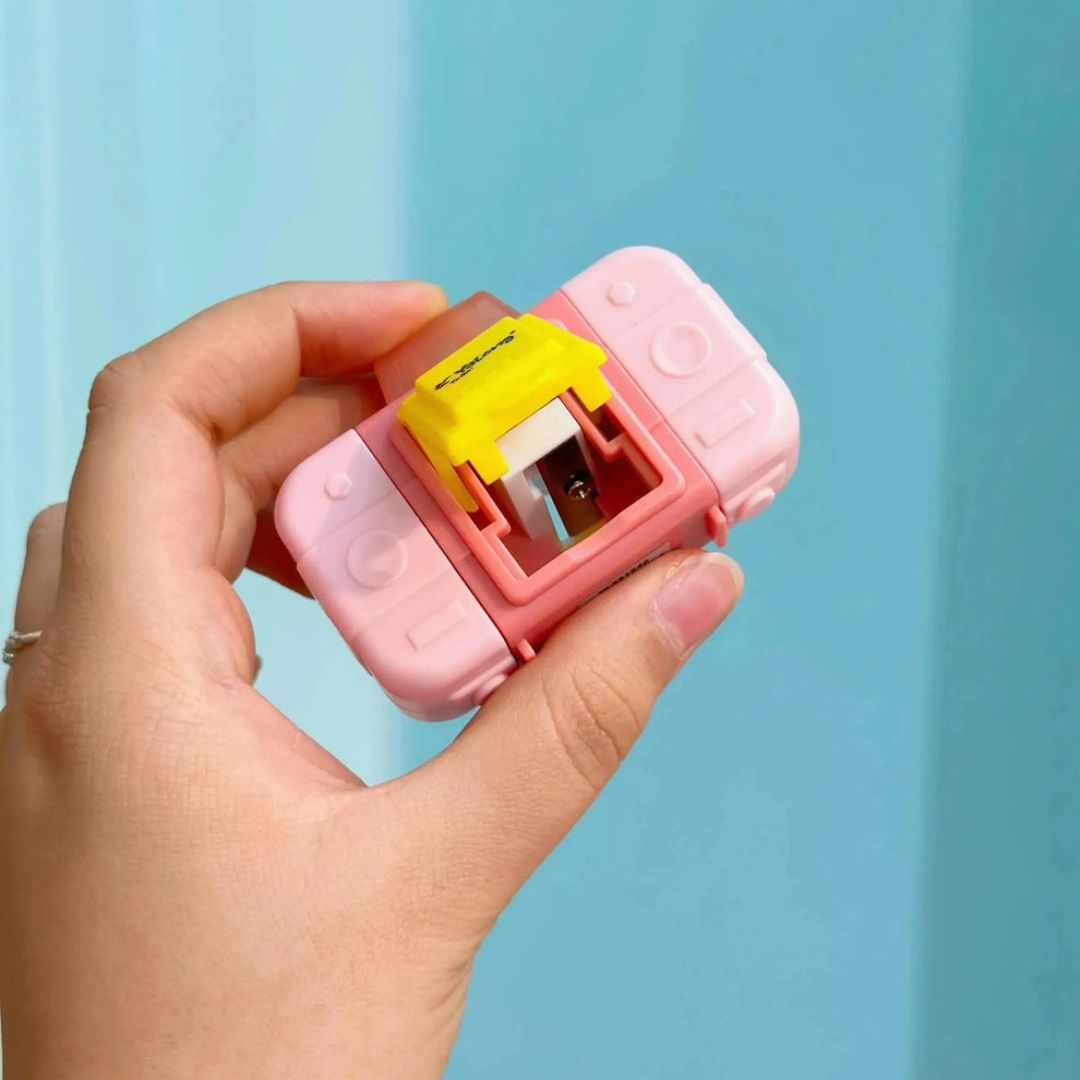 Camera Eraser Sharpener