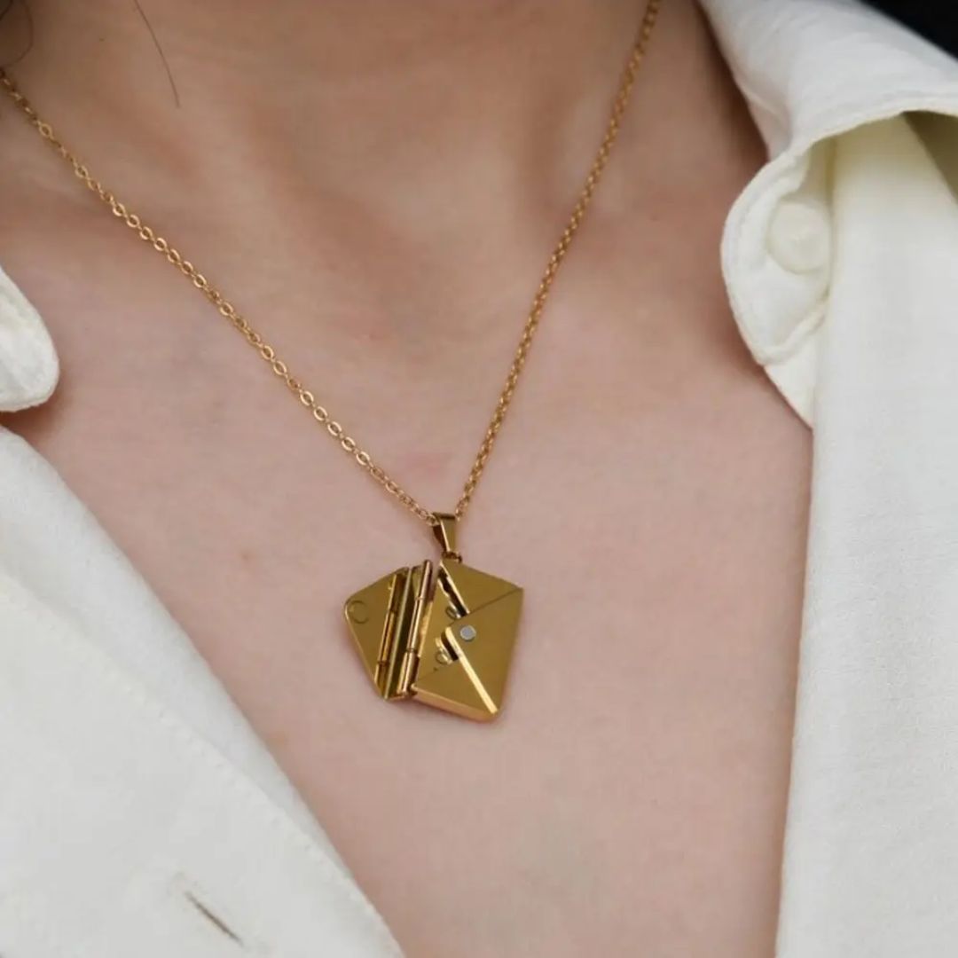 Envelope Love Letter Necklace