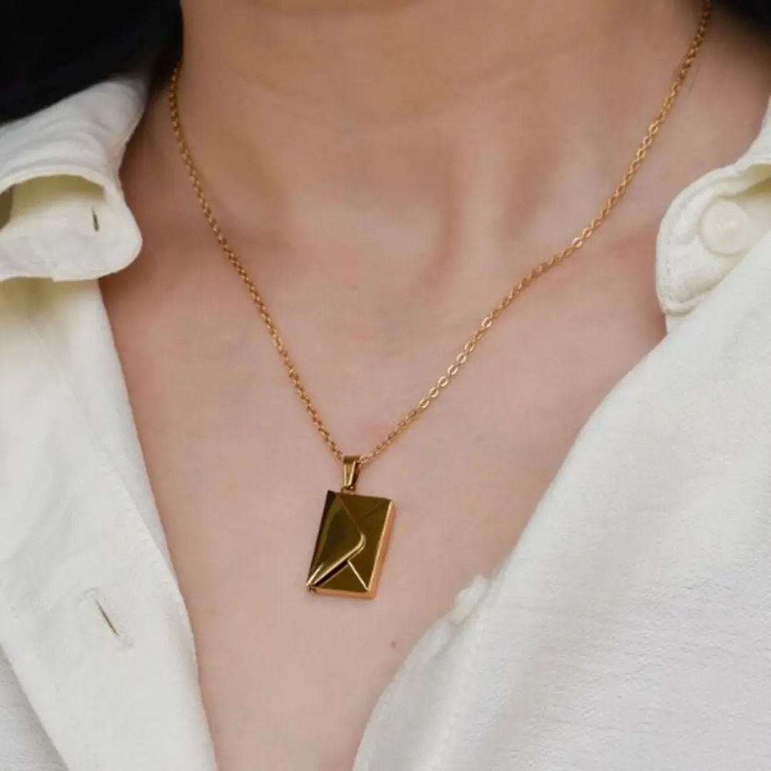 Envelope Love Letter Necklace