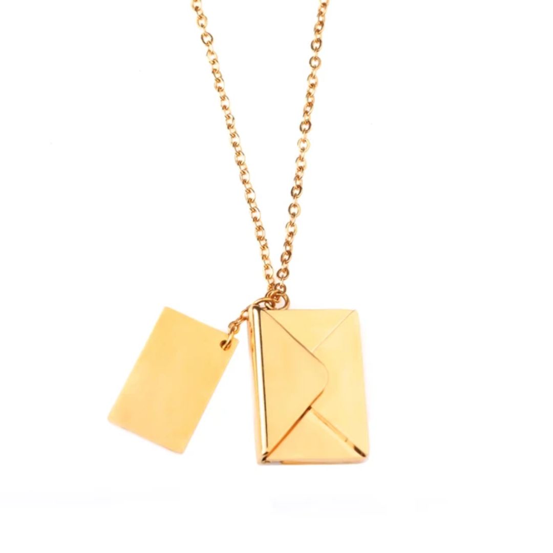 Envelope Love Letter Necklace
