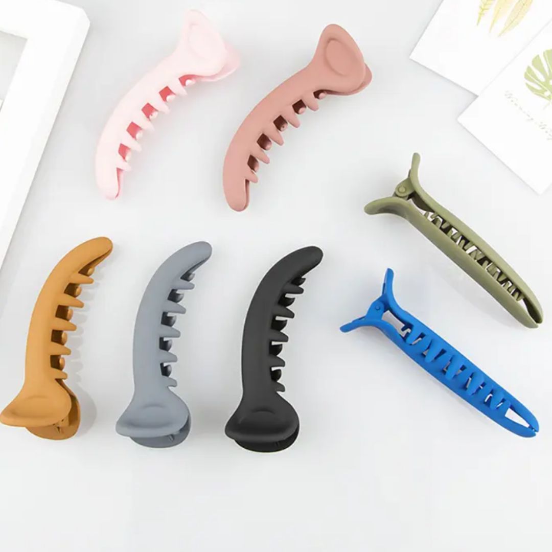 Matte Banana Hair Claws (PACK OF 1)