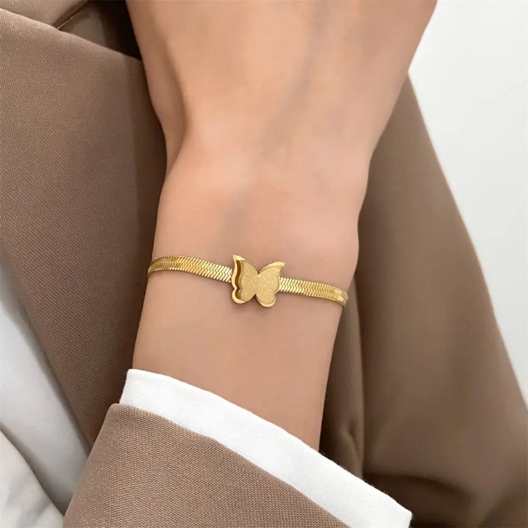 Dainty Butterfly Bracelet