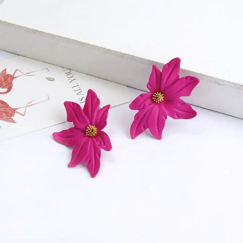 Floral Drop Earrings