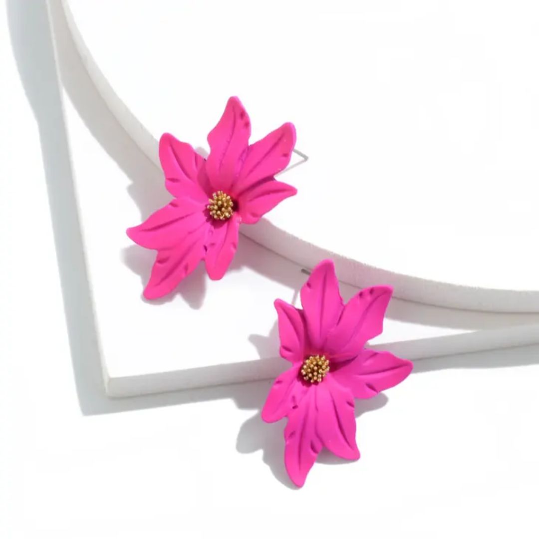 Floral Drop Earrings