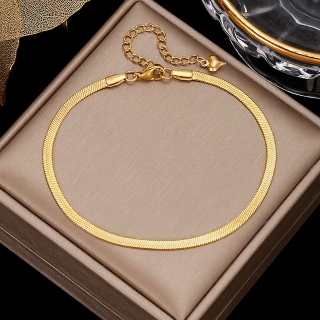 Gilded Aura Anklet